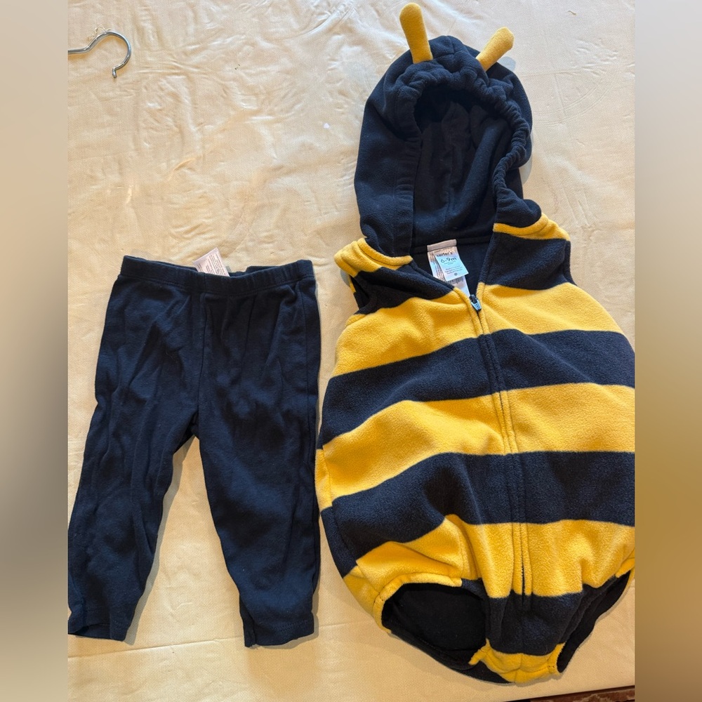 Carter's Yellow and Black Bumblebee Costume